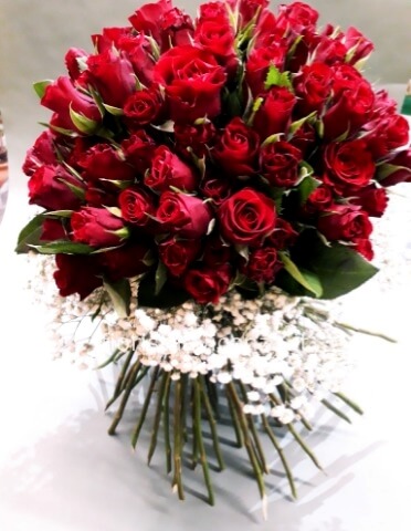 Bouquet di rose rosse